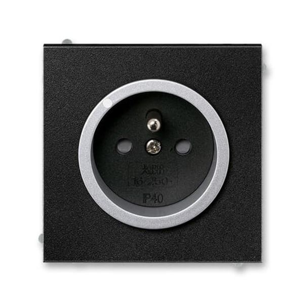 5599M-A02357 74 Socket outlet with earthing pin, with surge protection ; 5599M-A02357 74 image 1
