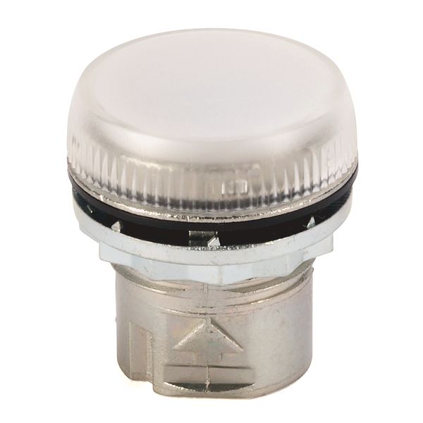 Pilot Light, Metal, Clear Lens, Operator Only, 22.5mm image 1