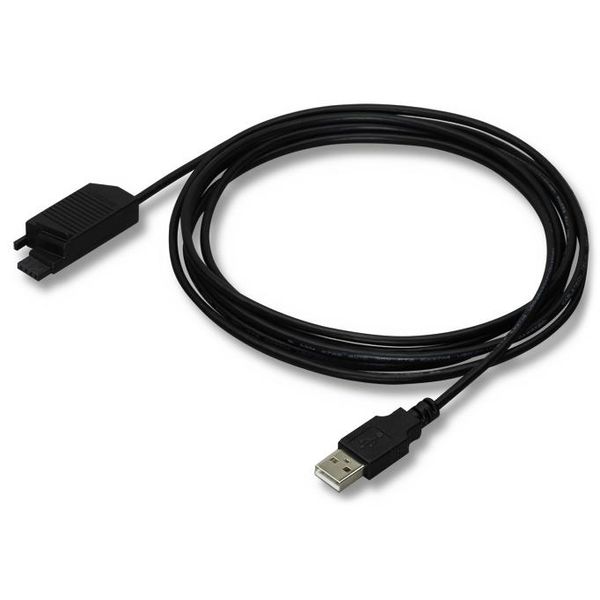 Configuration cable USB connector Length: 2.5 m black image 1