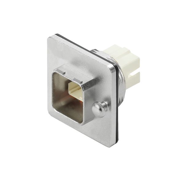 FO connector, IP67, Connection 1: SCRJ, Connection 2: SCRJ, Multimode, image 1