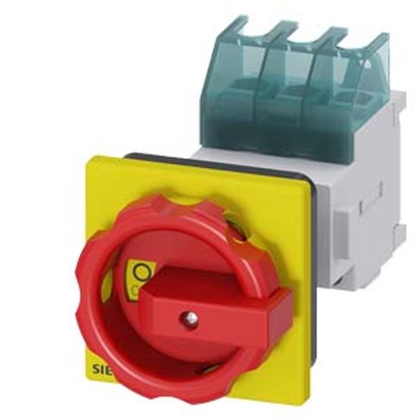 SENTRON, Switch disconnector 3LD, emergency switching-off switch, 3- pole, Iu: image 1