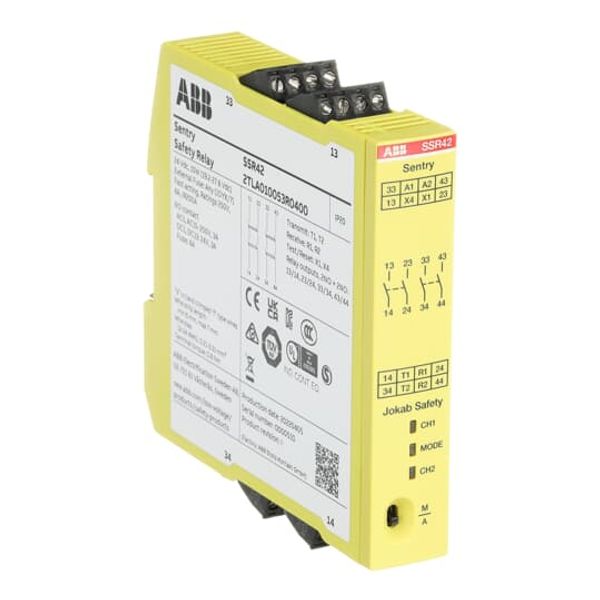 Sentry TSR10 Safety relay image 4