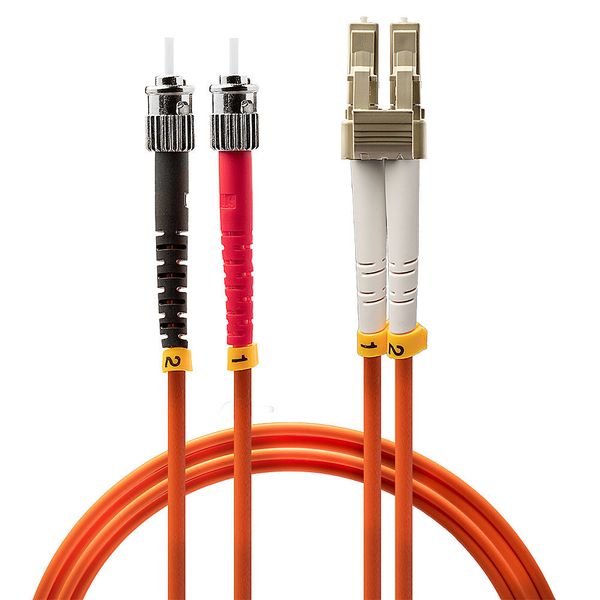 Fibre Optic Cable LC / ST OM2, 1m 50/125µm, Multimode image 2