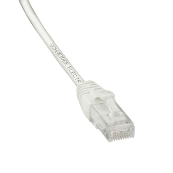 Actassi - propojovací kabel, Kategorie 6, F/UTP, LSZH, 5 m, bílý (ACTPC6FULS50WE) image 1