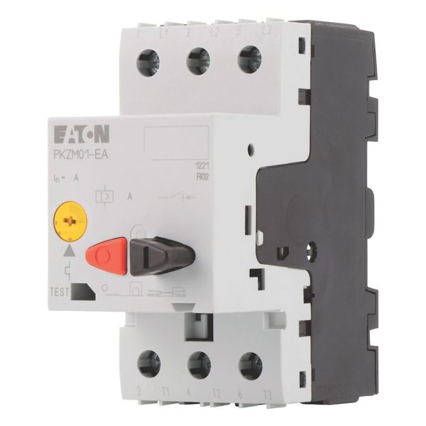 Motor-protective circuit-breaker, 660 V 690 V: 0.55 kW, Ir= 0.63 - 1 A, IP20 image 2