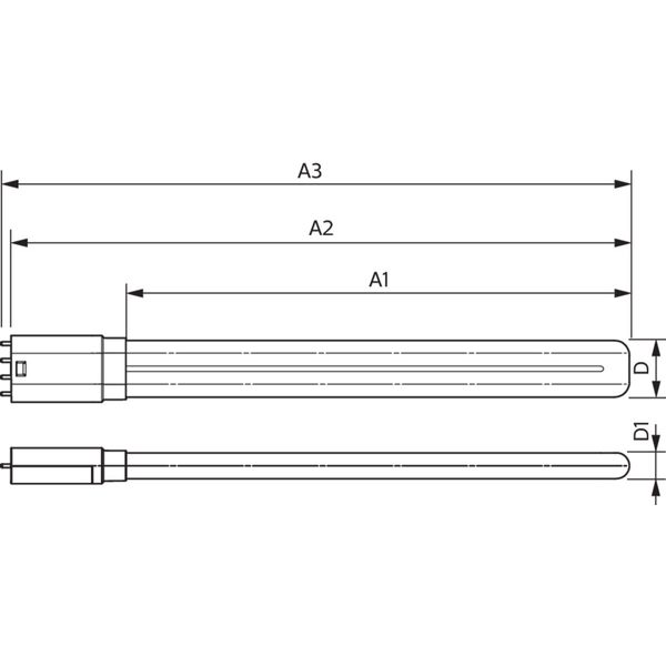 CorePro LED PLL EM/Mains 12W 840 4P image 2