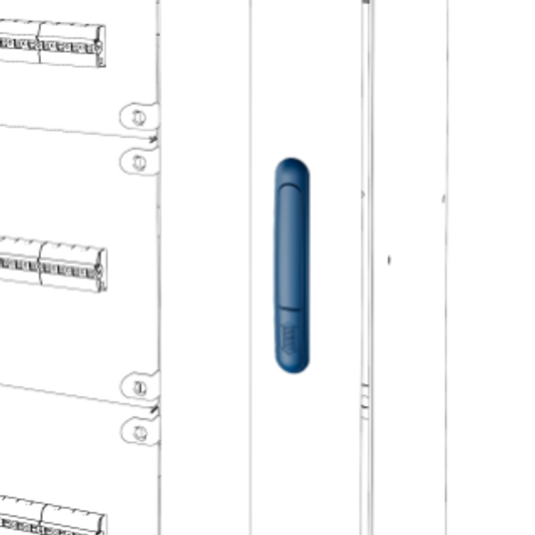 SPARE PART LOCK - QDX 630 L - FOR BLIND AND GLASS DOORS image 1