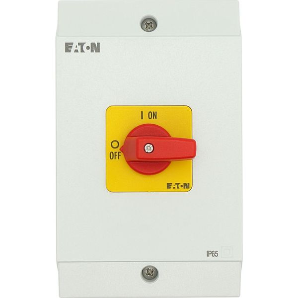 On-Off switch, 3 pole, 32 A, Emergency-Stop function, surface mounting image 21