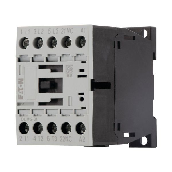 Contactor, 3 pole, 380 V 400 V 5.5 kW, 1 NC, 42 V 50 Hz, 48 V 60 Hz, AC operation, Screw terminals image 9