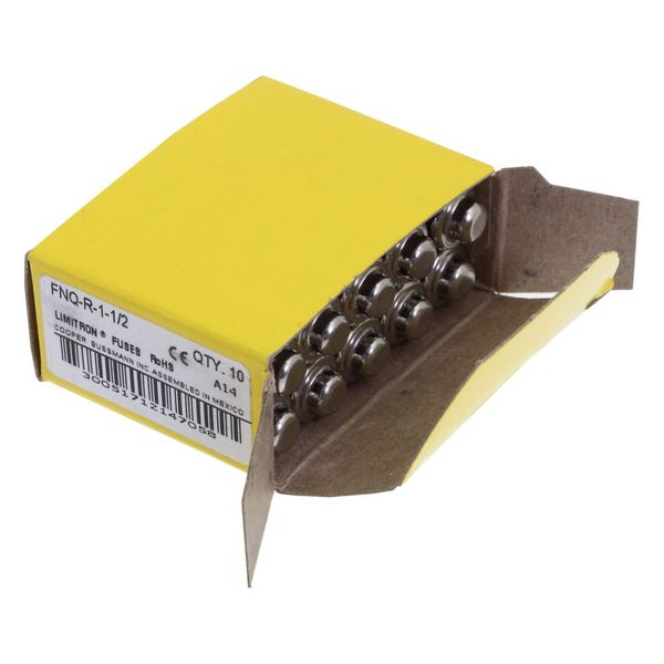 Fuse-link, LV, 1.5 A, AC 600 V, 10 x 38 mm, 13⁄32 x 1-1⁄2 inch, CC, UL, time-delay, rejection-type image 8