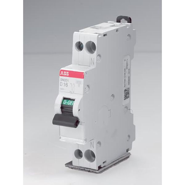 SN201-D10 Miniature circuit breaker - 1+NP - D - 10 A image 1