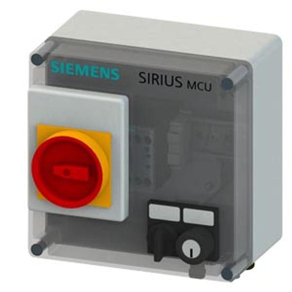 SIRIUS MCU motor starter Enclosure degree of protection IP55 plastic Communication without electromechanically switching Short-circuit image 2