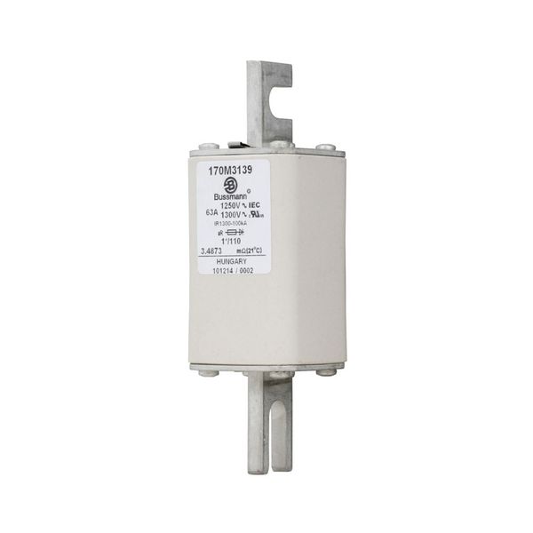 Fuse-link, high speed, 200 A, AC 690 V, DIN 2, 60 x 74 x 150 mm, gR, DIN, IEC, single indicator image 1