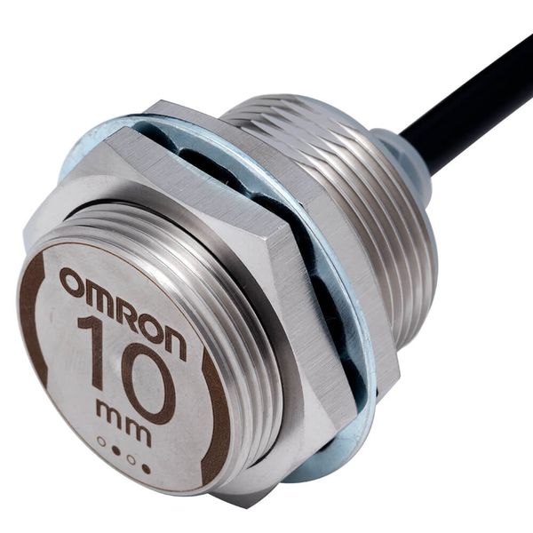 Proximity sensor, inductive, full metal stainless steel 303 M30, shiel image 1
