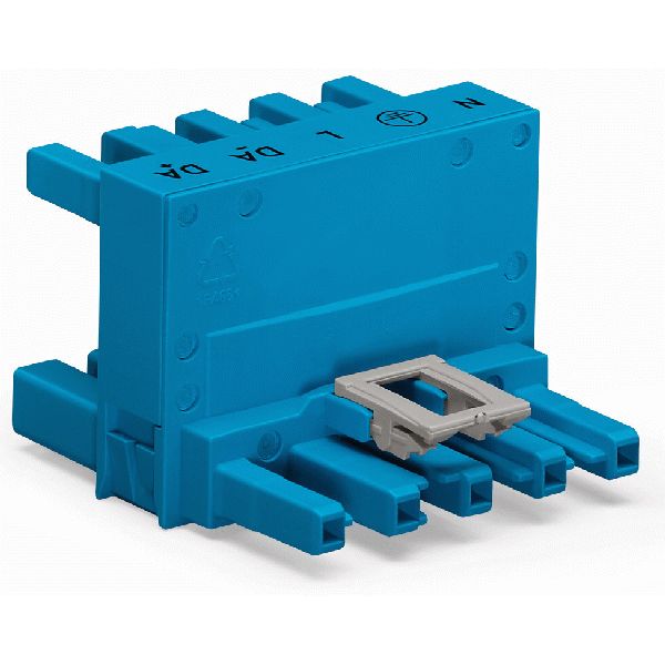 h-distribution connector 5-pole Cod. I blue image 2