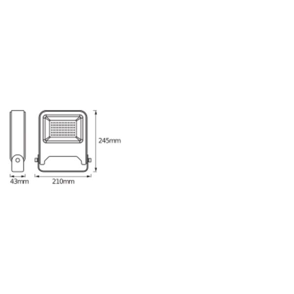 ENDURA® FLOOD Warm White 50 W 3000 K WT image 8