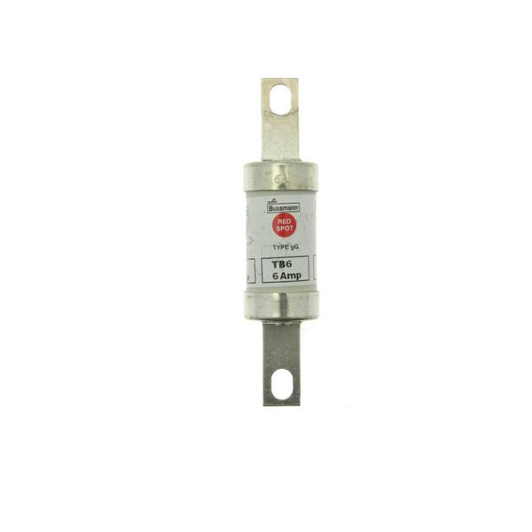 Fuse-link, low voltage, 6 A, AC 660 V, DC 460 V, BS88, 27 x 112 mm, gL/gG, BS image 10