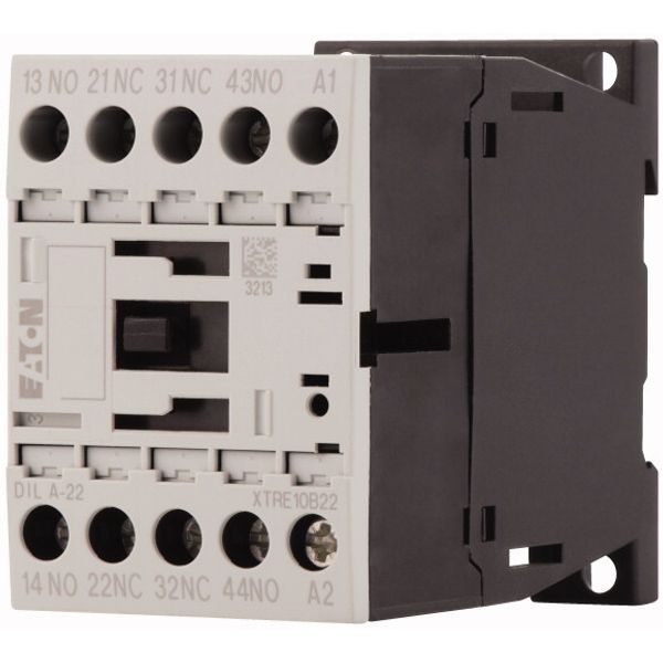 Contactor relay, 220 V DC, 2 N/O, 2 NC, Screw terminals, DC operation image 3