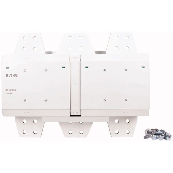 Contactor, 380 V 400 V 900 kW, 2 N/O, 2 NC, RAW 250, AC operation, Screw connection image 2