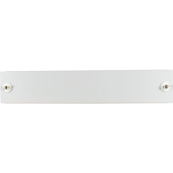 Front plate, for HxW=50x400mm, blind, white image 4