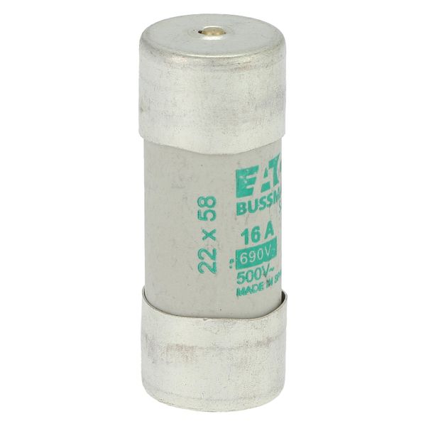 Fuse-link, LV, 16 A, AC 690 V, 22 x 58 mm, aM, IEC, with striker image 17