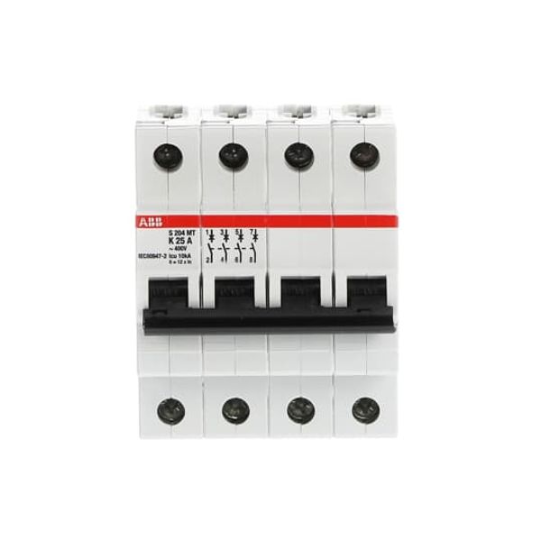 S204MT-K25 Miniature Circuit Breaker - 4P - K - 25 A image 5