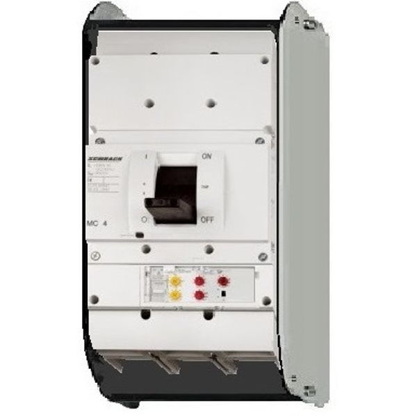 MCCB Type VE, 3-pole, 50kA,  800A, draw-out version image 1