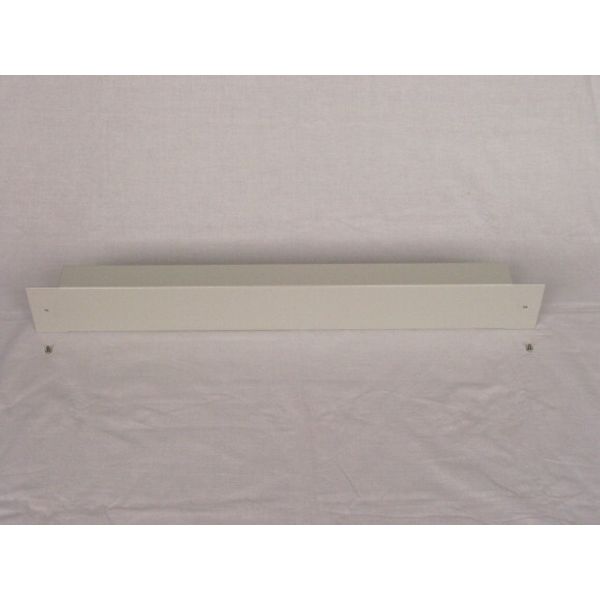 Plinth, front plate for HxW 100 x 600mm, grey image 1