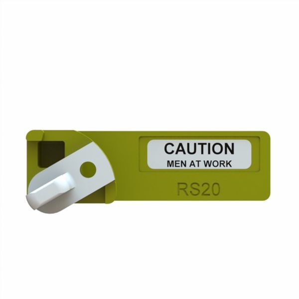 Padlockable inserts, low voltage, BS image 2