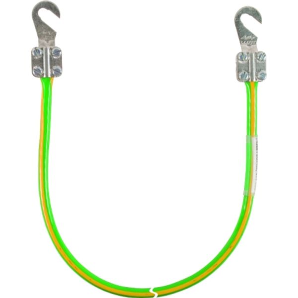 Earthing cable 16mm² / L 20.0m green/ yellow w. 2 open cable lugs (B)  image 1