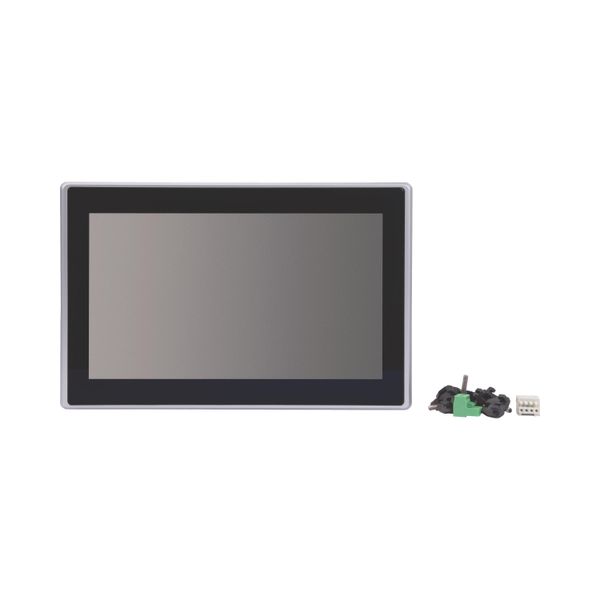User interface with PLC as an SWD coordinator,24VDC, 10.1-ich PCT display, 1024x600 pixels, 1xEthernet, 1xRS232, 1xRS485, 1xCAN, 1xSWD, 1xSD card slot image 9