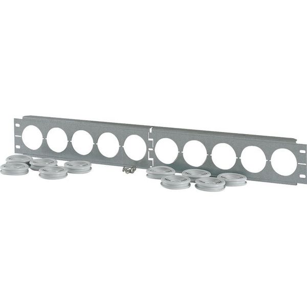 Partition/cable gland for Power Section, HxW=275x800mm image 3