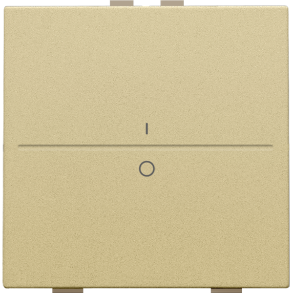 Single key with 'I' and '0' symbols for wireless switch or push button image 2