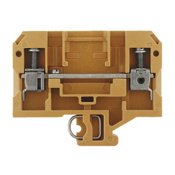 Feed-through terminal block, Screw connection, 6 mm², 400 V, 41 A, Num image 1