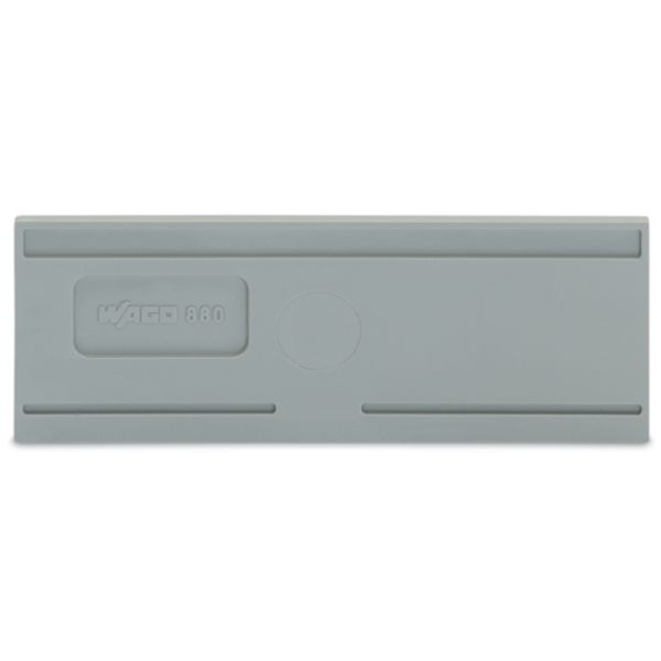 Separator plate 2 mm thick oversized gray image 4