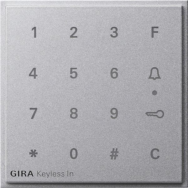 top keypad Gira TX_44 c.alum. image 1