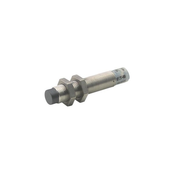 Proximity switch, E57 Premium+ Series, 1 N/O, 3-wire, 6 - 48 V DC, M12 x 1 mm, Sn= 10 mm, Semi-shielded, PNP, Stainless steel, Plug-in connection M12 image 3