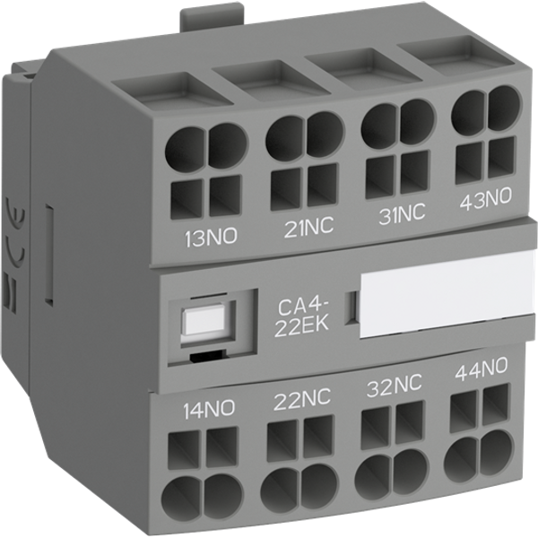 CAT4-11E Auxiliary Contact / Coil Terminal Block image 3