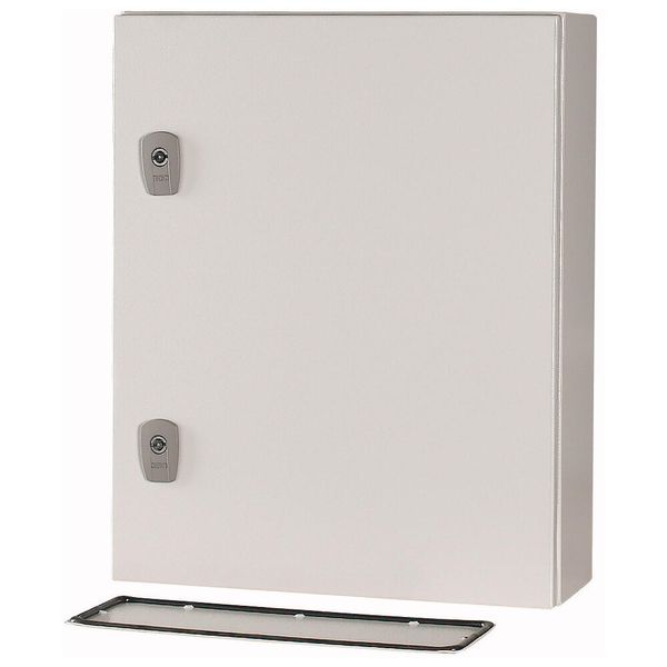 Wall enclosure with mounting plate, HxWxD=500x400x150mm image 7