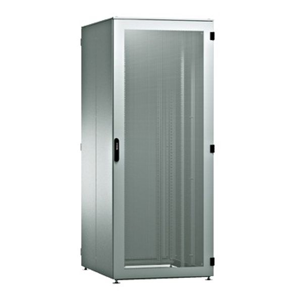 IS-1 Server Enclosure with side panels 80x120x100 RAL7035 image 1
