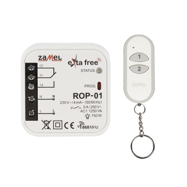 Wireless control set-universal (ROP01+P257/2) type: RZB-05 image 1