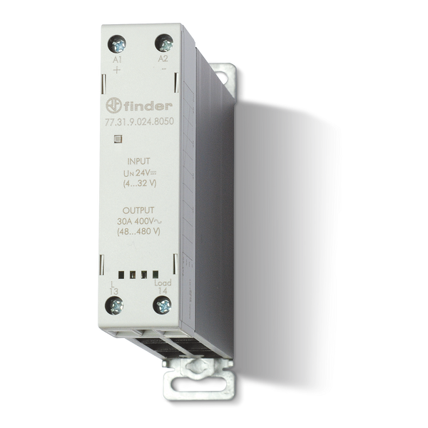 Modular SSR.22,5mm.1NO output 30A/400VAC/input 230VAC Random switch-on (77.31.8.230.8071) image 1