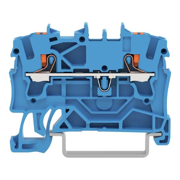 2-conductor through terminal block image 1