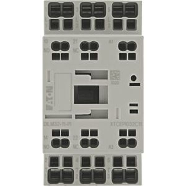 Contactor, 3 pole, 380 V 400 V 15 kW, 1 N/O, 1 NC, 220 V 50/60 Hz, AC operation, Push in terminals image 10