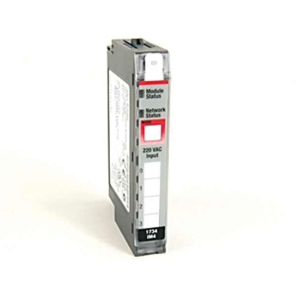 Allen-Bradley 1734-IM4 Input Module, POINT I/O, Digital, AC, 4 Points 230VAC Input, Open Style, DIN Mounted image 1