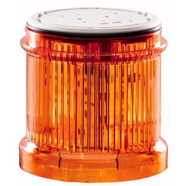 Flashing light module, orange, LED,24 V image 1