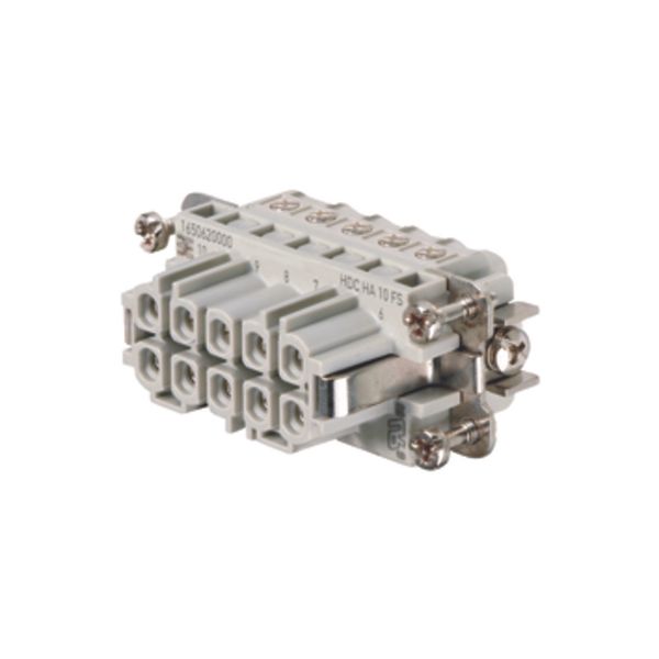 Contact insert (industry plug-in connectors), Female, 250 V, 16 A, Num image 1