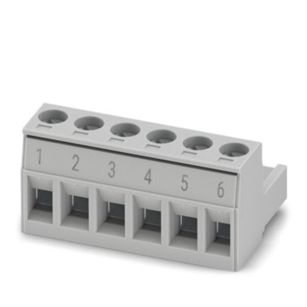 MSTB 2,5/ 6-ST-5,08 GY BD:1-6 - PCB connector image 1