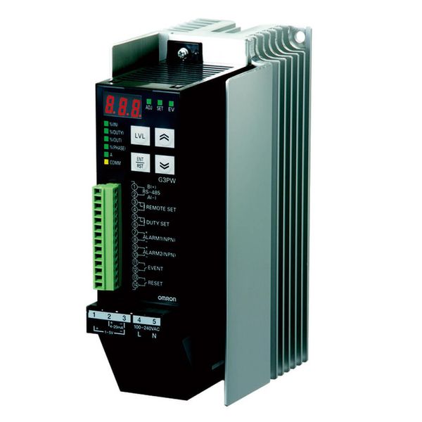 Single phase power controller, standard type, 60 A, SLC terminals image 2