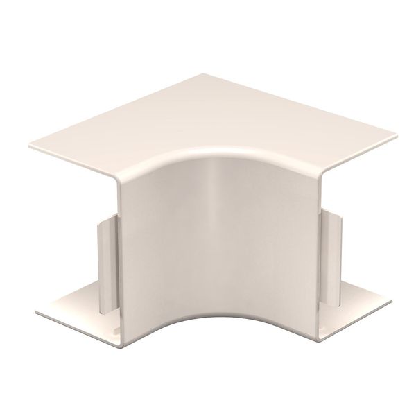 WDK HI60090CW  Inner corner cover, for WDK channel, 60x90mm, creamy white Polyvinyl chloride image 1